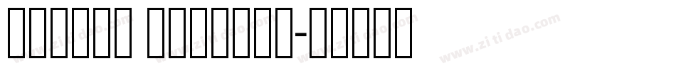 Hebrew Regular字体转换